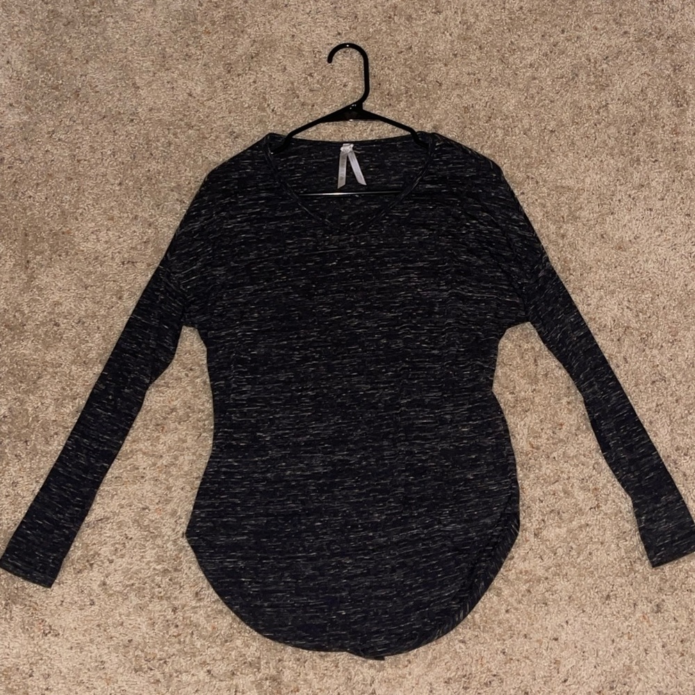 S Black & White Sweater